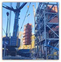 Montaż II go ciągu kotła