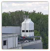 Chłodnia wentylatorowa na swoim miejscu