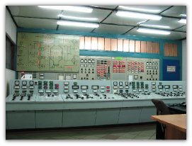 Pulpit sterowniczy kotłów wodnych