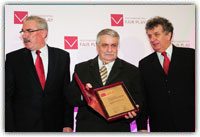 Wręczenie certyfikatu Przedsiębiorstwo Fair Play 2011 dla Megatem EC-Lublin