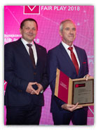 Certyfikat Przedsiębiorstwo Fair Play 2018 dla Megatem EC-Lublin