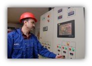 Pulpit sterowniczy zmodernizowanego kotła EKM-50 nr 2