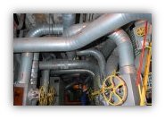 Węzeł kolektorów parowych