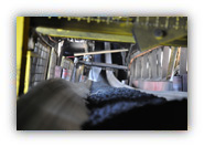 Taśmociąg podający węgiel