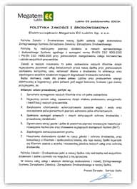 Polityka Jakości i Środowiskowa