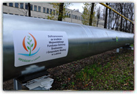 Odcinek magistrali napowietrznej DN 800